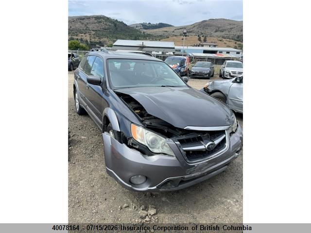 Aukcja sprzedaży 2008 Subaru Outback 2.5i, vin: 4S4BP61C786339715, numer aukcji: 40078164
