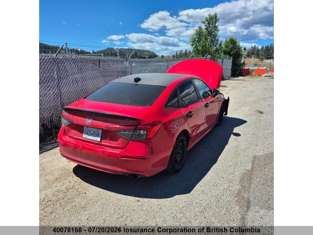 Honda Civic 2022 2HGFE2F54NH122925 Image 4