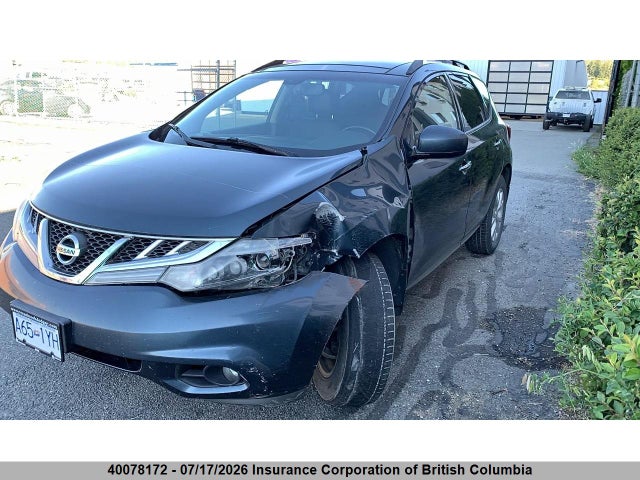 2012 Nissan Murano S/sl/le მანქანა იყიდება აუქციონზე, vin: JN8AZ1MW9CW227031, აუქციონის ნომერი: 40078172
