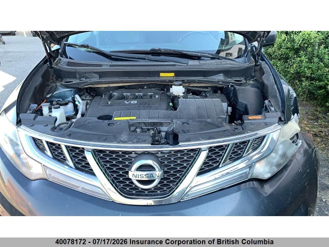 2012 Nissan Murano S/sl/le მანქანა იყიდება აუქციონზე, vin: JN8AZ1MW9CW227031, აუქციონის ნომერი: 40078172