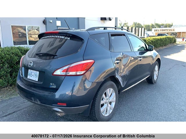 2012 Nissan Murano S/sl/le მანქანა იყიდება აუქციონზე, vin: JN8AZ1MW9CW227031, აუქციონის ნომერი: 40078172