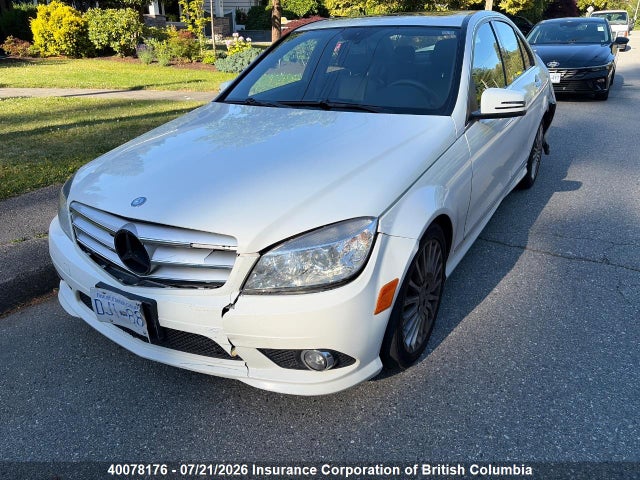 Продажа на аукционе авто 2010 Mercedes-benz C 250 4mati, vin: WDDGF8FB5AF405201, номер лота: 40078176