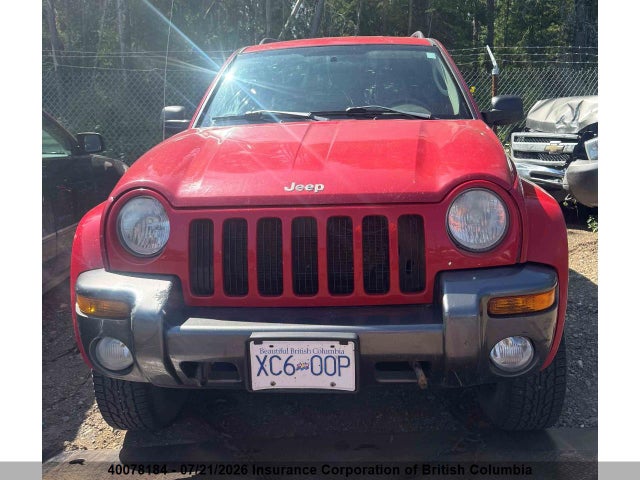 40078184 :رقم المزاد ، 1J4GL48K94W305951 vin ، 2004 Jeep Liberty Sport مزاد بيع