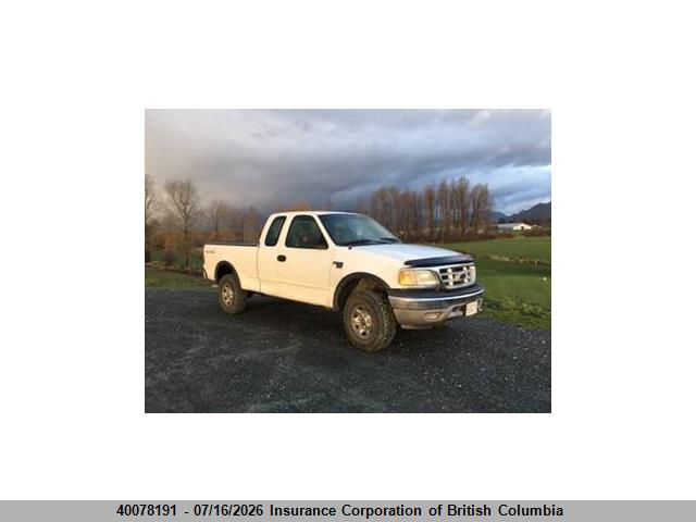 40078191 :رقم المزاد ، 2FTPX18LX2CA05569 vin ، 2002 Ford F150 مزاد بيع