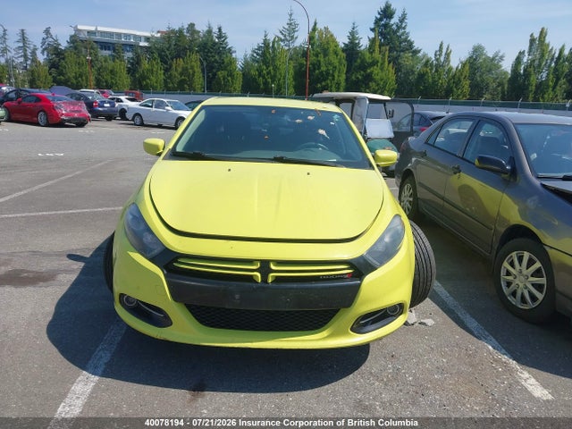 2013 Dodge Dart Sxt მანქანა იყიდება აუქციონზე, vin: 1C3CDFBA4DD138198, აუქციონის ნომერი: 40078194