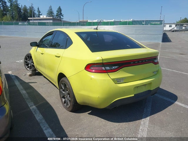 2013 Dodge Dart Sxt მანქანა იყიდება აუქციონზე, vin: 1C3CDFBA4DD138198, აუქციონის ნომერი: 40078194