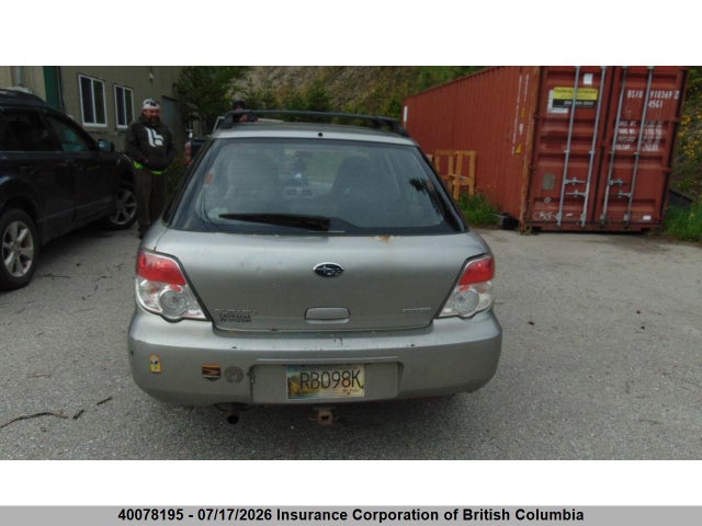 2007 Subaru Impreza 2.5 I მანქანა იყიდება აუქციონზე, vin: JF1GG61657H810919, აუქციონის ნომერი: 40078195