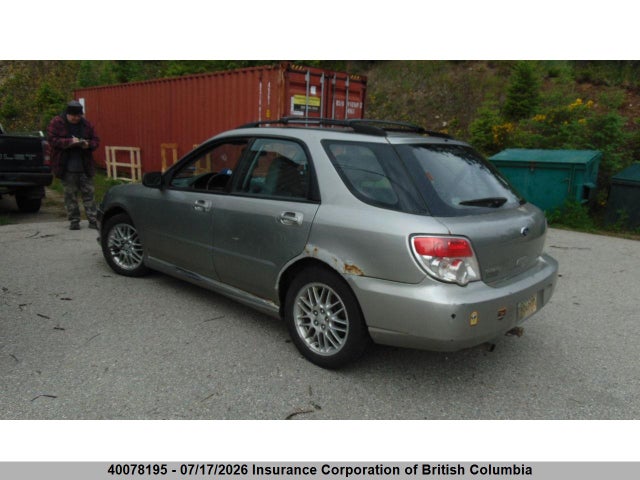2007 Subaru Impreza 2.5 I მანქანა იყიდება აუქციონზე, vin: JF1GG61657H810919, აუქციონის ნომერი: 40078195