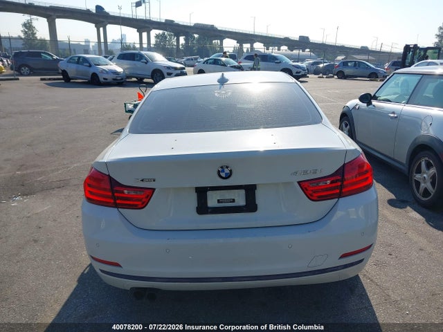 40078200 :رقم المزاد ، WBA3N5C59FK484831 vin ، 2015 Bmw 428i مزاد بيع