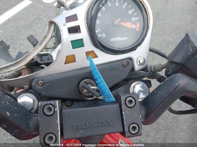 Aukcja sprzedaży 1988 Honda Cb450 S, vin: JH2PC1729JM000244, numer aukcji: 40078219