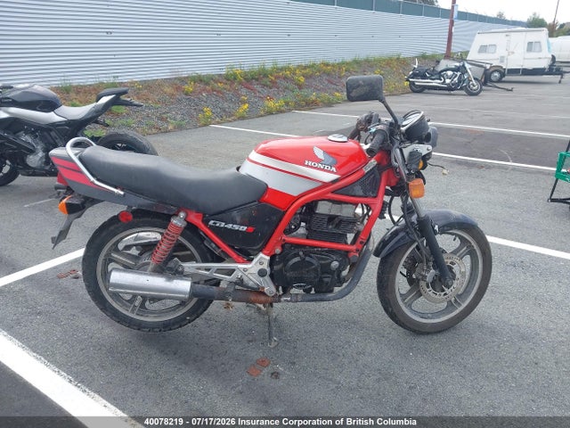 Aukcja sprzedaży 1988 Honda Cb450 S, vin: JH2PC1729JM000244, numer aukcji: 40078219