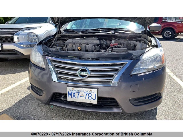 2015 Nissan Sentra 1.8 S/1.8 Sl/1.8 Sr/1.8 Sv მანქანა იყიდება აუქციონზე, vin: 3N1AB7AP4FL646353, აუქციონის ნომერი: 40078229