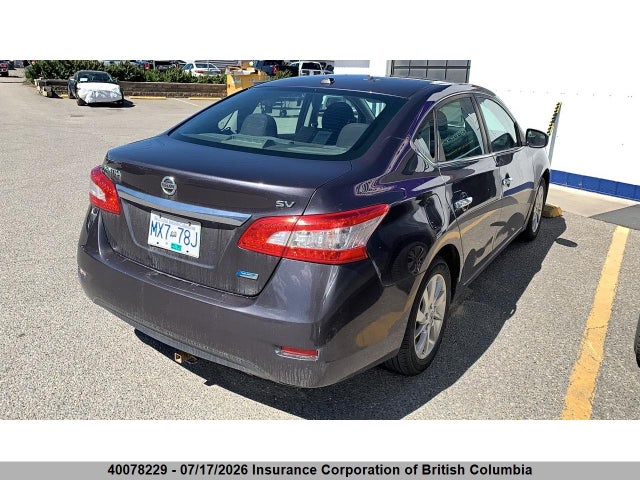 2015 Nissan Sentra 1.8 S/1.8 Sl/1.8 Sr/1.8 Sv მანქანა იყიდება აუქციონზე, vin: 3N1AB7AP4FL646353, აუქციონის ნომერი: 40078229