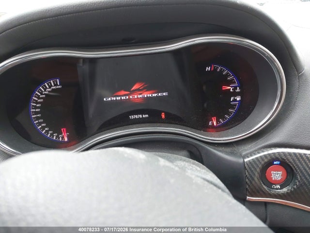 1C4RJFDJ4GC489005 Jeep Grand Cherokee Srt