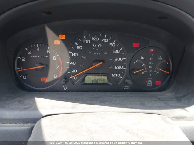 1999 Honda Accord Ex მანქანა იყიდება აუქციონზე, vin: 1HGCG3250XA801603, აუქციონის ნომერი: 40078234