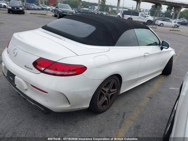 Aukcja sprzedaży 2019 Mercedes-benz C 300 4matic, vin: WDDWK8EB4KF865380, numer aukcji: 40078236
