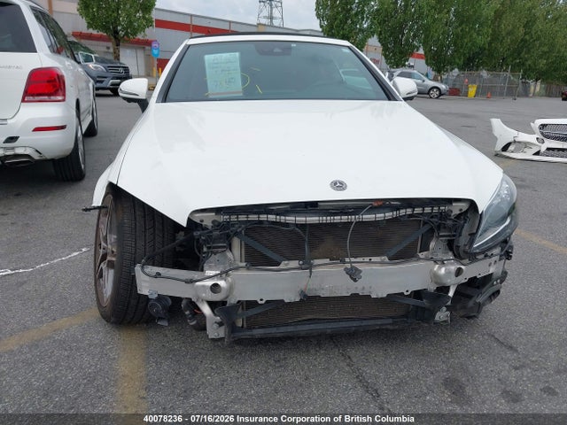 Aukcja sprzedaży 2019 Mercedes-benz C 300 4matic, vin: WDDWK8EB4KF865380, numer aukcji: 40078236