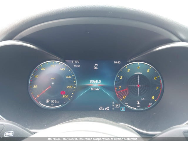 Aukcja sprzedaży 2019 Mercedes-benz C 300 4matic, vin: WDDWK8EB4KF865380, numer aukcji: 40078236