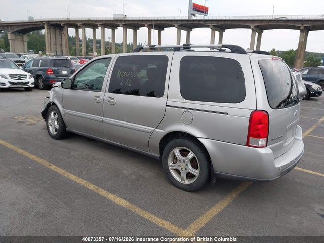 Продаж на аукціоні авто 2007 Chevrolet Uplander Lt, vin: 1GNDV33127D121051, номер лоту: 40073357