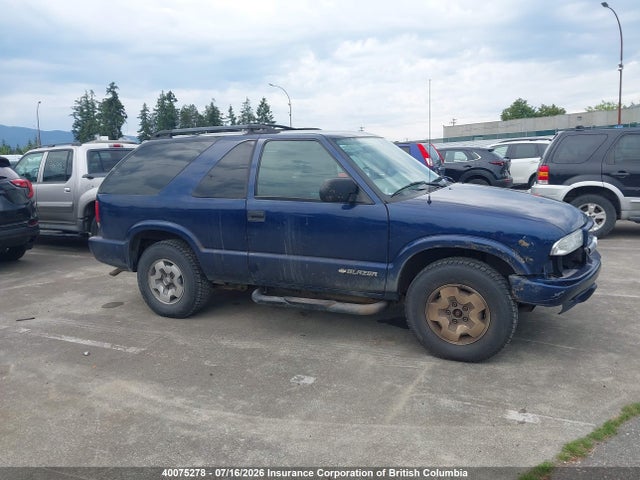 2005 Chevrolet Blazer მანქანა იყიდება აუქციონზე, vin: 1GNCT18X35K107753, აუქციონის ნომერი: 40075278