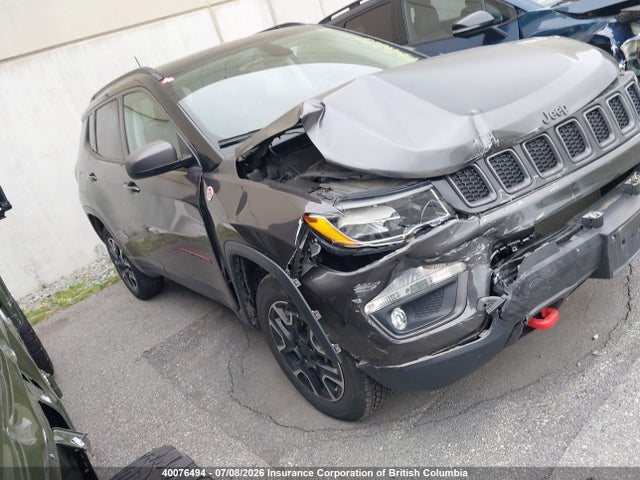40076494 :رقم المزاد ، 3C4NJDDB7KT790232 vin ، 2019 Jeep Compass Trailhawk مزاد بيع