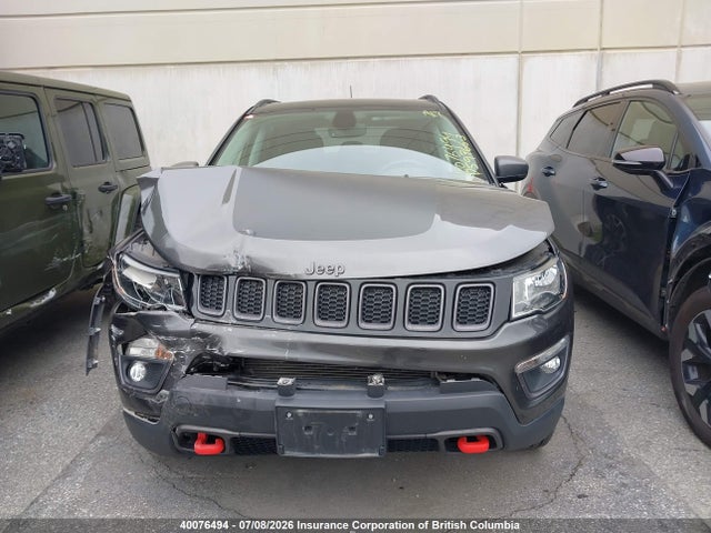 Aukcja sprzedaży 2019 Jeep Compass Trailhawk, vin: 3C4NJDDB7KT790232, numer aukcji: 40076494