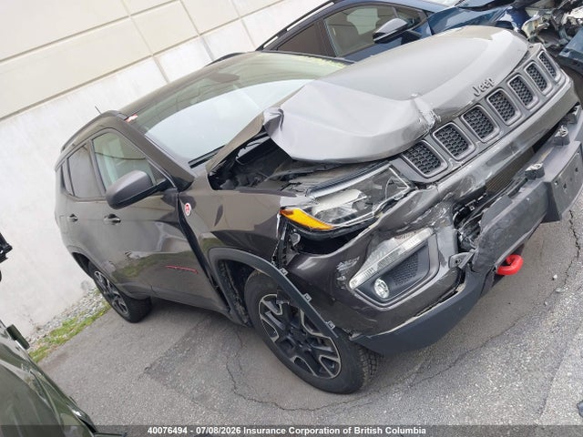 Aukcja sprzedaży 2019 Jeep Compass Trailhawk, vin: 3C4NJDDB7KT790232, numer aukcji: 40076494
