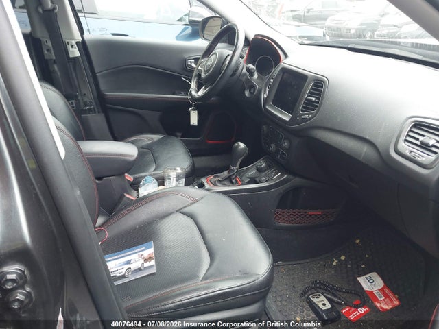 Aukcja sprzedaży 2019 Jeep Compass Trailhawk, vin: 3C4NJDDB7KT790232, numer aukcji: 40076494