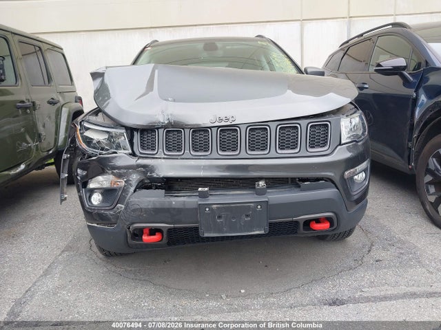 Aukcja sprzedaży 2019 Jeep Compass Trailhawk, vin: 3C4NJDDB7KT790232, numer aukcji: 40076494