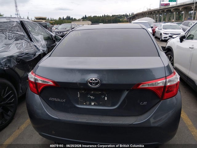Продаж на аукціоні авто 2015 Toyota Corolla L/le/le Pls/prm/s/s Pls, vin: 2T1BURHEXFC475252, номер лоту: 40075193
