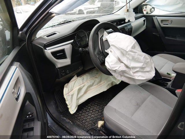 Продаж на аукціоні авто 2015 Toyota Corolla L/le/le Pls/prm/s/s Pls, vin: 2T1BURHEXFC475252, номер лоту: 40075193