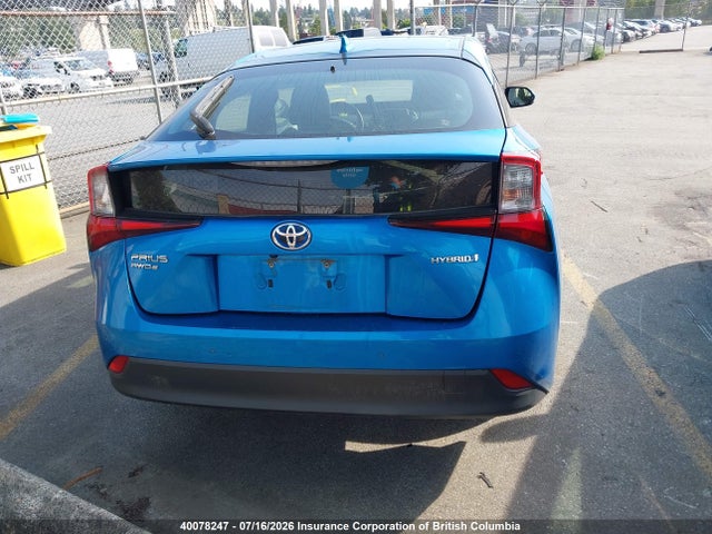 JTDL9RFU2K3009253 Toyota Prius