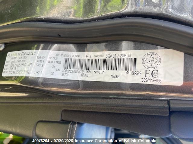 Jeep Cherokee Latitude 2016 1C4PJMCS5GW146109 Image 8
