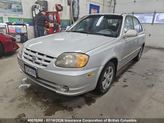 Aukcja sprzedaży 2004 Hyundai Accent Gl, vin: KMHCG45C24U506510, numer aukcji: 40078268