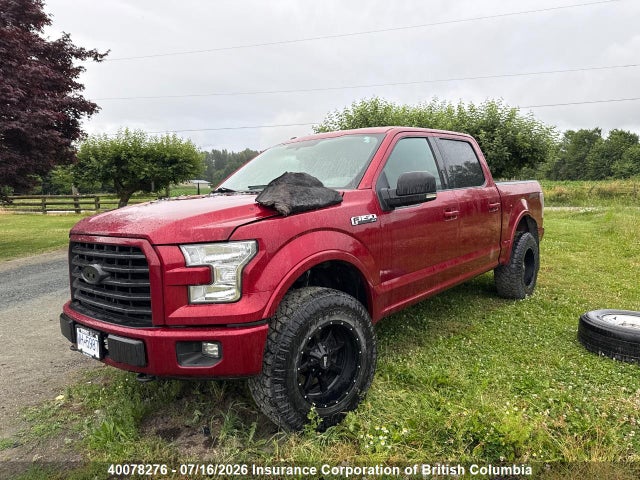 40078276 :رقم المزاد ، 1FTEW1EF8GFA33570 vin ، 2016 Ford F150 مزاد بيع