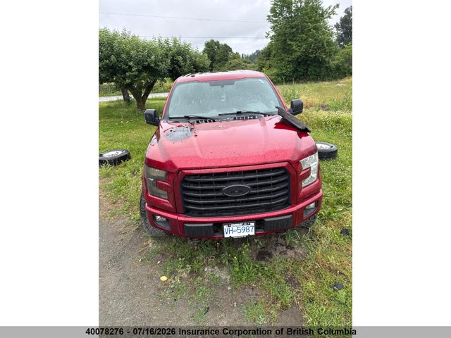 40078276 :رقم المزاد ، 1FTEW1EF8GFA33570 vin ، 2016 Ford F150 مزاد بيع