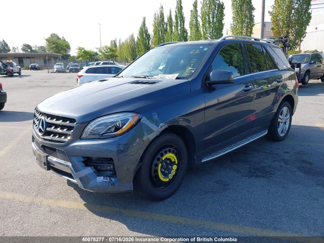 Mercedes-Benz Ml 350 Bluetec 2015 4JGDA2EB0FA609981 Image 2