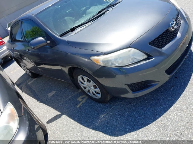 2009 Toyota Corolla S/le/xle მანქანა იყიდება აუქციონზე, vin: 2T1BU40E99C027345, აუქციონის ნომერი: 40073380