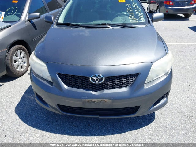 40073380 :رقم المزاد ، 2T1BU40E99C027345 vin ، 2009 Toyota Corolla S/le/xle مزاد بيع