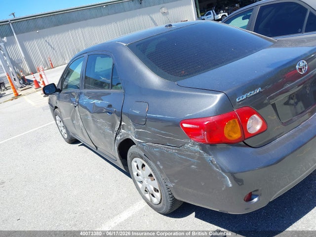 40073380 :رقم المزاد ، 2T1BU40E99C027345 vin ، 2009 Toyota Corolla S/le/xle مزاد بيع