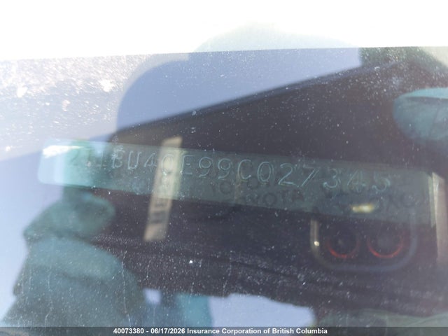 40073380 :رقم المزاد ، 2T1BU40E99C027345 vin ، 2009 Toyota Corolla S/le/xle مزاد بيع