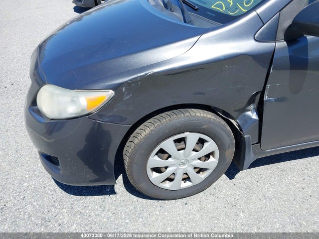 40073380 :رقم المزاد ، 2T1BU40E99C027345 vin ، 2009 Toyota Corolla S/le/xle مزاد بيع