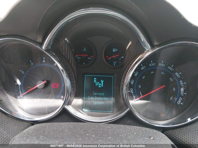 2013 Chevrolet Cruze Lt მანქანა იყიდება აუქციონზე, vin: 1G1PE5SB0D7212463, აუქციონის ნომერი: 40071597