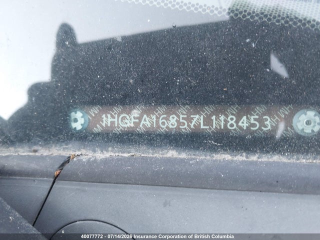 2007 Honda Civic Ex მანქანა იყიდება აუქციონზე, vin: 1HGFA16857L118453, აუქციონის ნომერი: 40077772