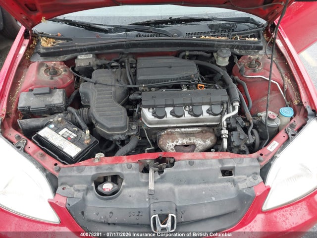 Продажа на аукционе авто 2003 Honda Civic, vin: 1HGEM22563L817153, номер лота: 40078281