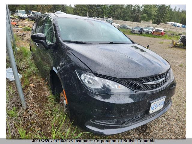 Auction sale of the 2022 Chrysler Grand Caravan Sxt, vin: 2C4RC1ZG6NR133752, lot number: 40078285