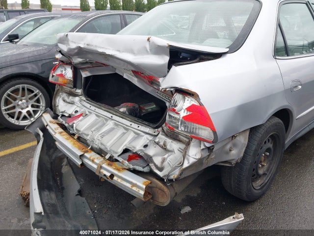 40071024 :رقم المزاد ، 1HGCG56792A808422 vin ، 2002 Honda Accord Se مزاد بيع