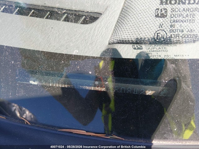 40071024 :رقم المزاد ، 1HGCG56792A808422 vin ، 2002 Honda Accord Se مزاد بيع