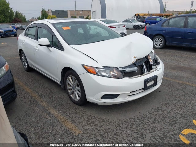 Aukcja sprzedaży 2012 Honda Civic, vin: 2HGFB2F56CH109910, numer aukcji: 40078310