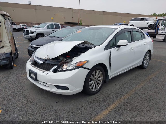 Продажа на аукционе авто 2012 Honda Civic, vin: 2HGFB2F56CH109910, номер лота: 40078310